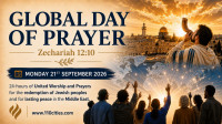 Global Day of Prayer for Jewish Peoples – 21st September 2026